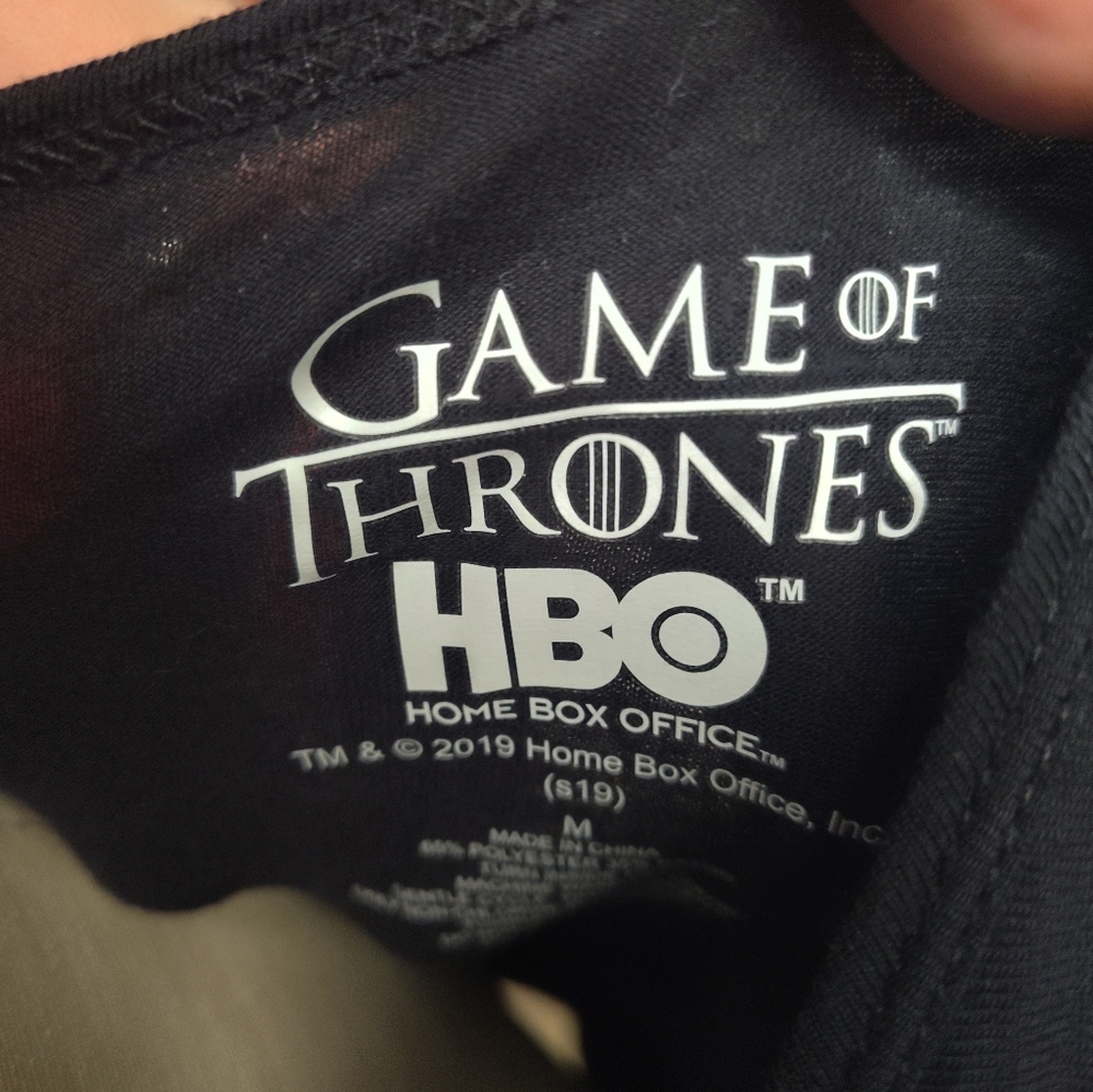 NWOT Game of Thrones Shirt Size M Jon Snow - Picture 3 of 3